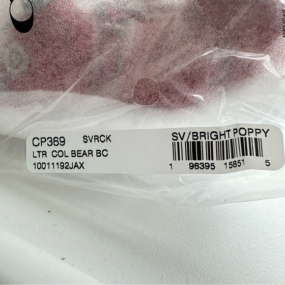 Coach Red Leather Bear Bag Charm Collectable Style CP369 - Picture 10 of 11